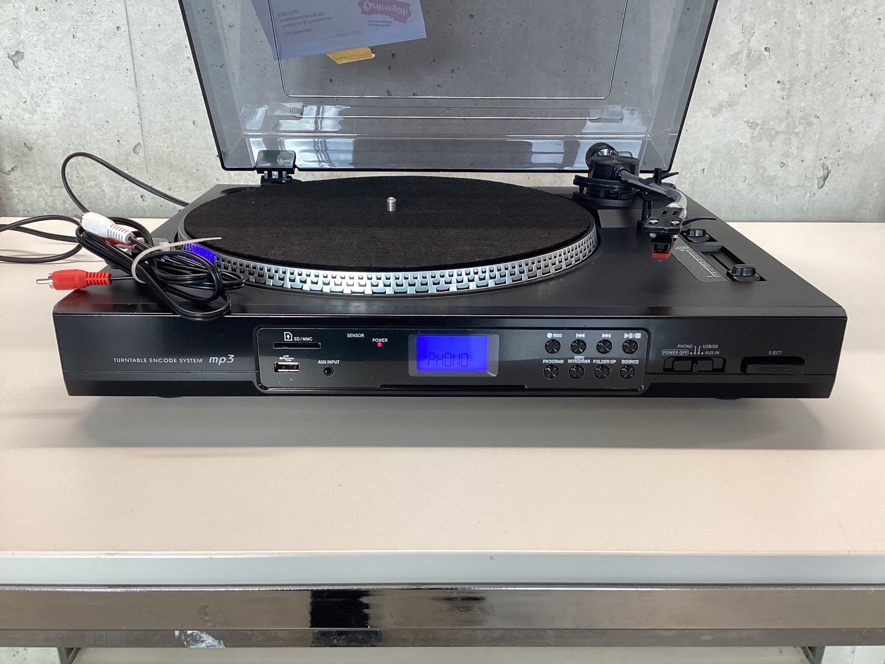 Tourne-disques: Plattenspieler Turntable Encode System MP3 - Wiitergäh – D'occasion à Zug par GGZatWork 1