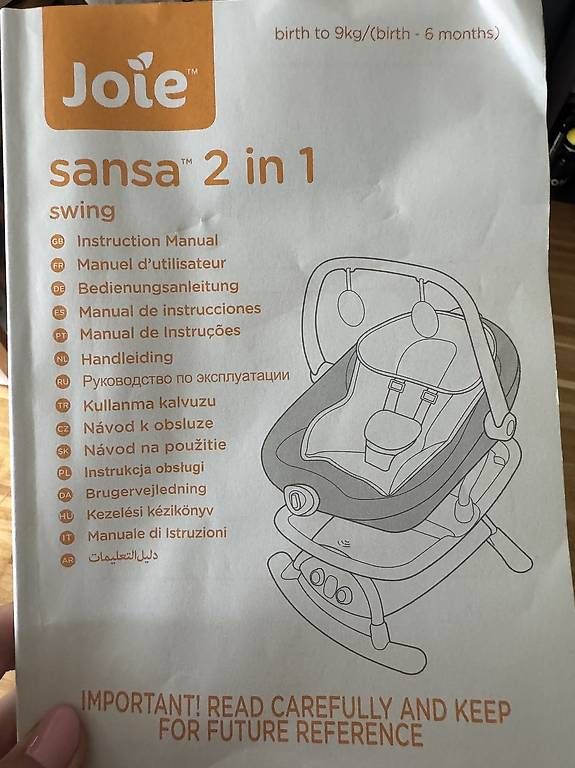 Joie Wippen & Schaukeln: Babywippe Joie – Gebraucht aus Zürich von Leili 2
