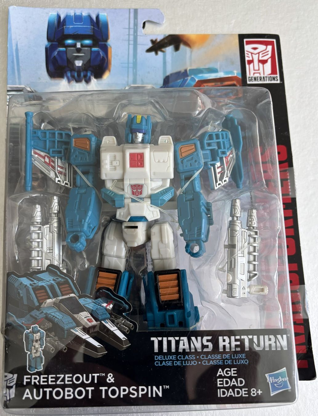 Hasbro Statuette: Transformers Titans Return TopSpin (Deluxe Class) – Nuovo e nell'imballaggio originale da Founex venduto da spf_b7sg