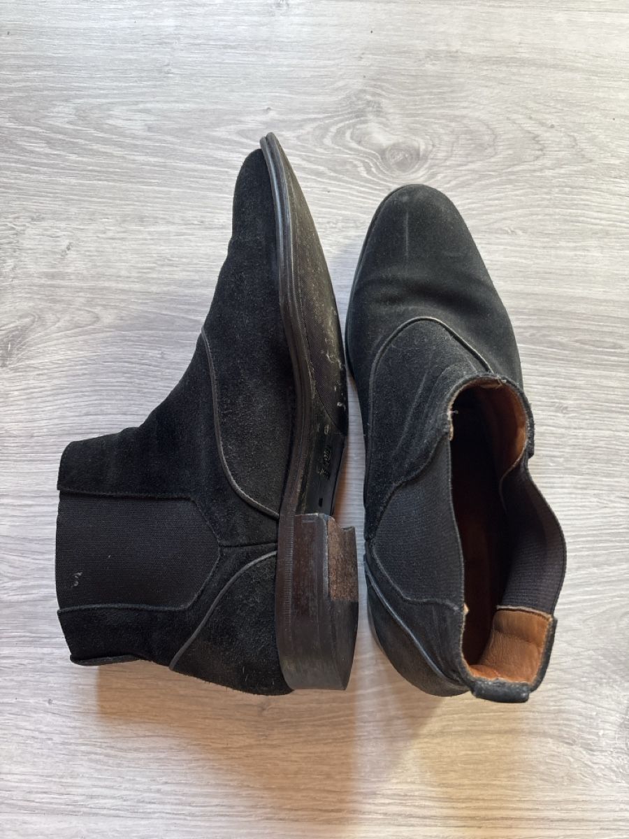Navyboot Scarpe da uomo: Schwarze Winterschuhe , Grösse 45 – Usato da Utzigen venduto da del_76pn