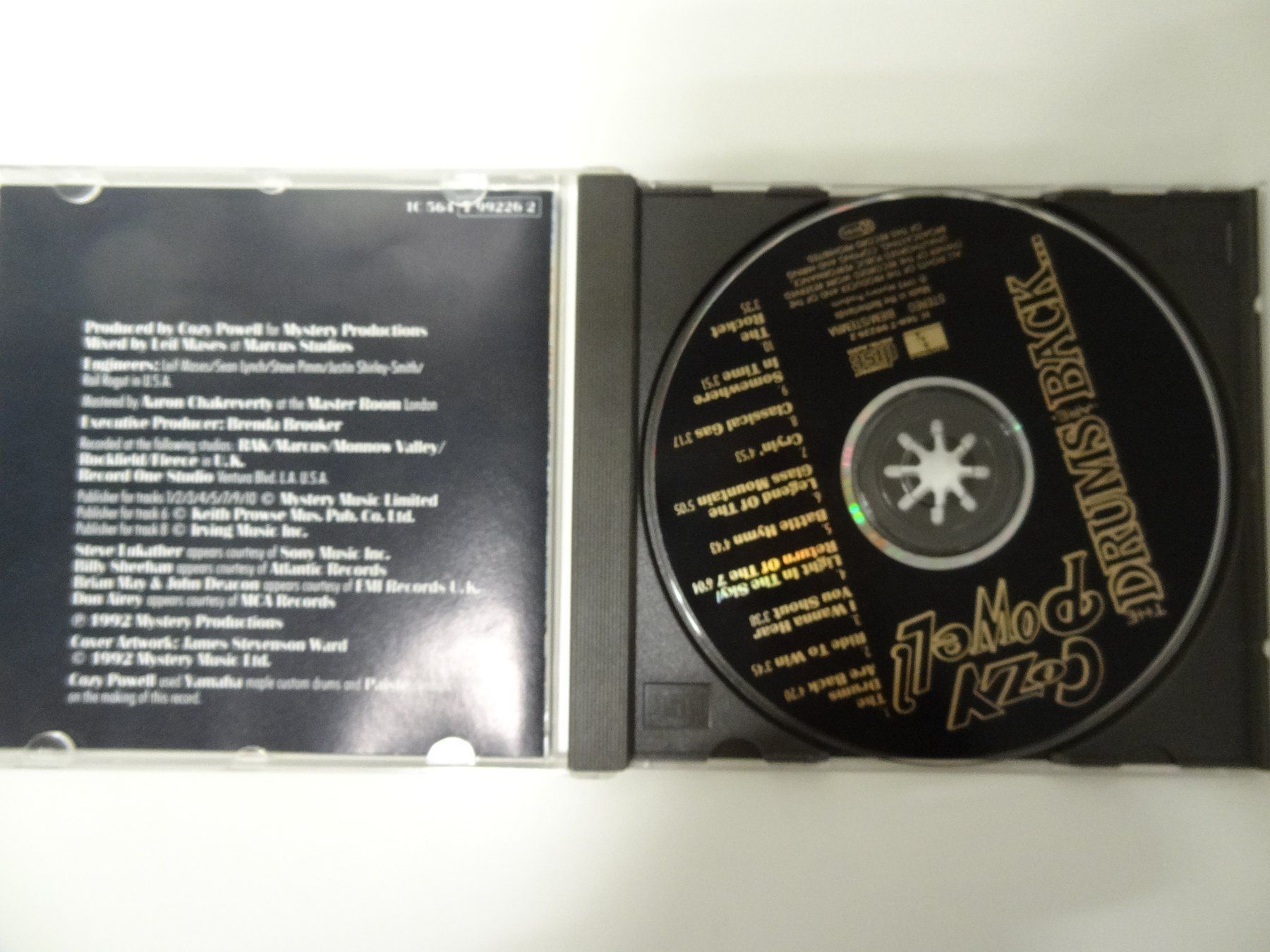 CDs: Cozy Powell - The Drums Are Back - CD – D'occasion à luzern par musicandart 2