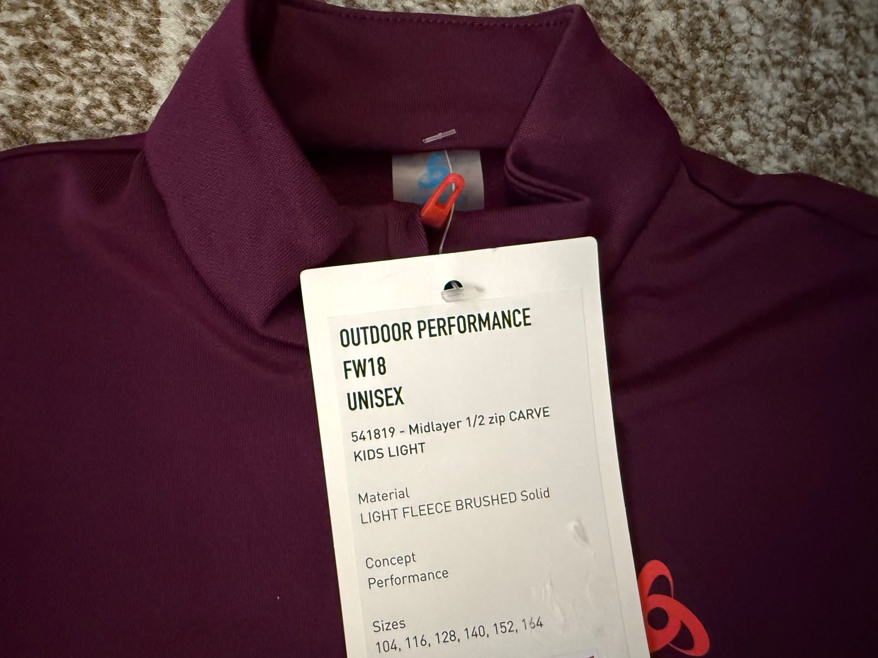 Odlo Pullover & Sweatshirts: Pullover Midlayer Thermo Odlo Gr.140 – Neu und originalverpackt aus Zürich von makmakmak 2