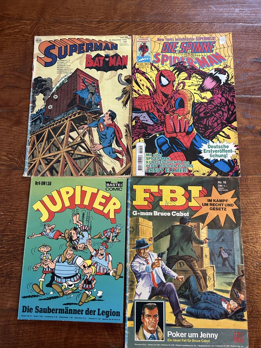 Fumetti: Comic Sammlung: Superman Batman Spiderman – Usato da Riedholz venduto da Frettchen63