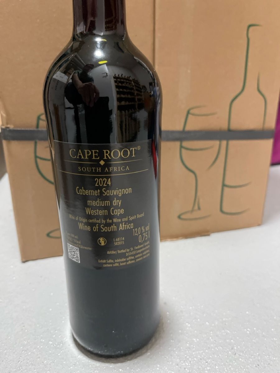 Vins: Rotwein Cape Root Cabernet Sauvignon 2024 – Neuf (Voir description) à Wolhusen par Sammler16 2