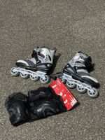 Inline Skates / Ellenbogen und Knieschutz