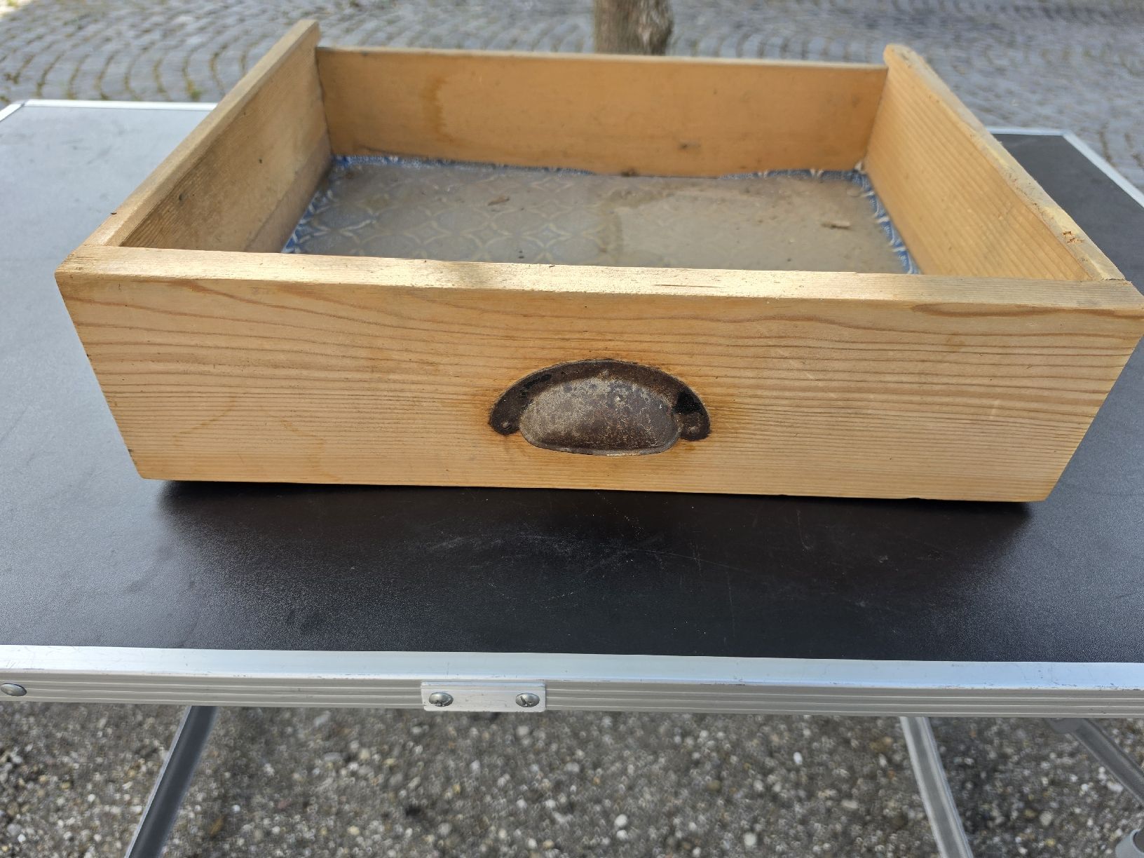 Holzartikel: Schublade mit Griff Holz gealtert – Gebraucht aus Mettlen von elios0888 3