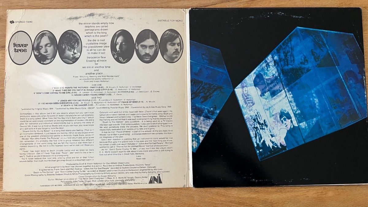 Schallplatten: Fever Tree - Another Time, Another Place / 1. US-Press. 1968 – Gebraucht aus Gais von soundcave57 2