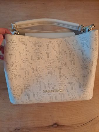 Valentino Handtasche weiss guter Zustand
