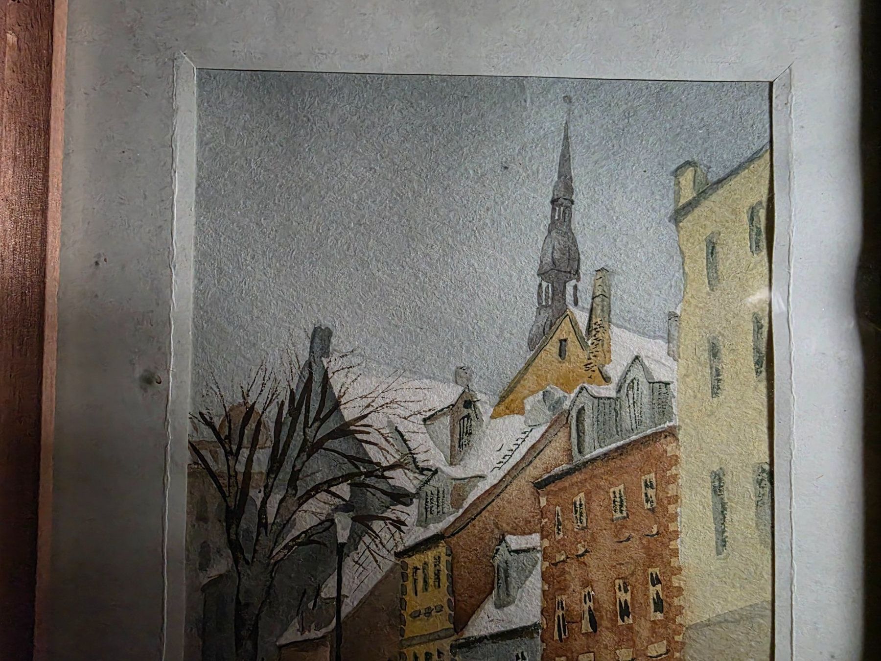 Gemälde: Bild Gemälde Aquarell Davids 1992 – Gebraucht aus Walterswil BE von Lonitti 1