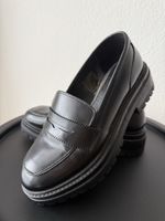 SCHWARZE PLATEAU-LOAFER ZIGN GRÖSSE 37