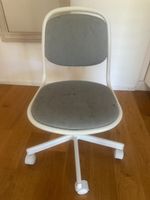 2x Ikea ÖRFJÄLL Kids chair grey seat used condition