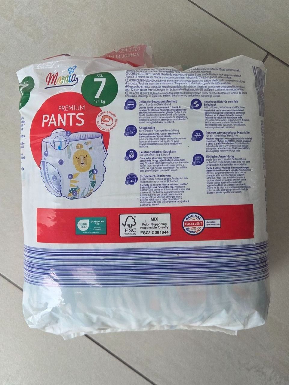 Secchi per pannolini & Pannolini: Aldi Mamia 25 Premium Pants Windeln XXL – Usato da Beinwil am See venduto da gabipetrovay 1