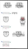 3 FDC Serie Z99 - Z102 ET Vollstempel Basel 16.5.1995