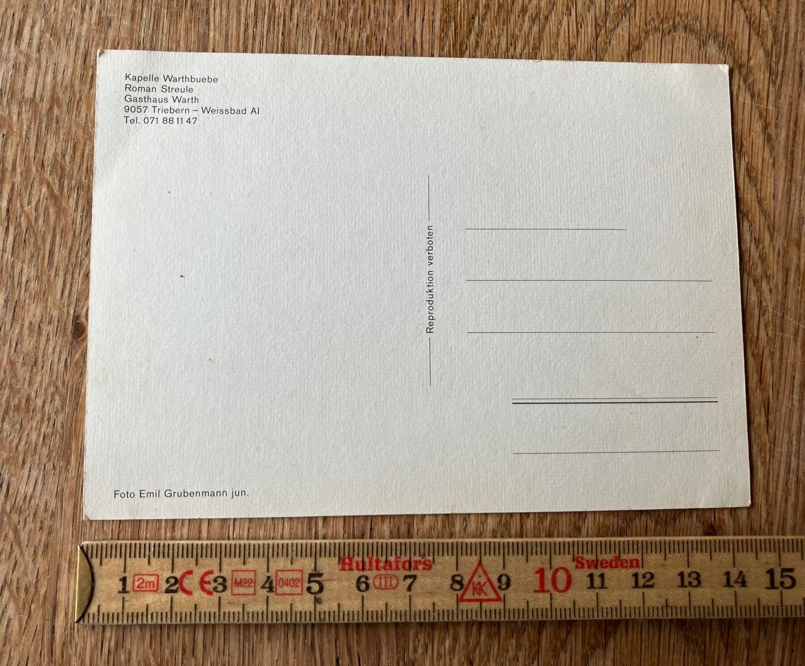 Cartoline postali: Ansichtskarte Appenzeller – Usato da Waldstatt venduto da breitaxt 1