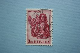 um 1961 helvetia matthaeus / stamp