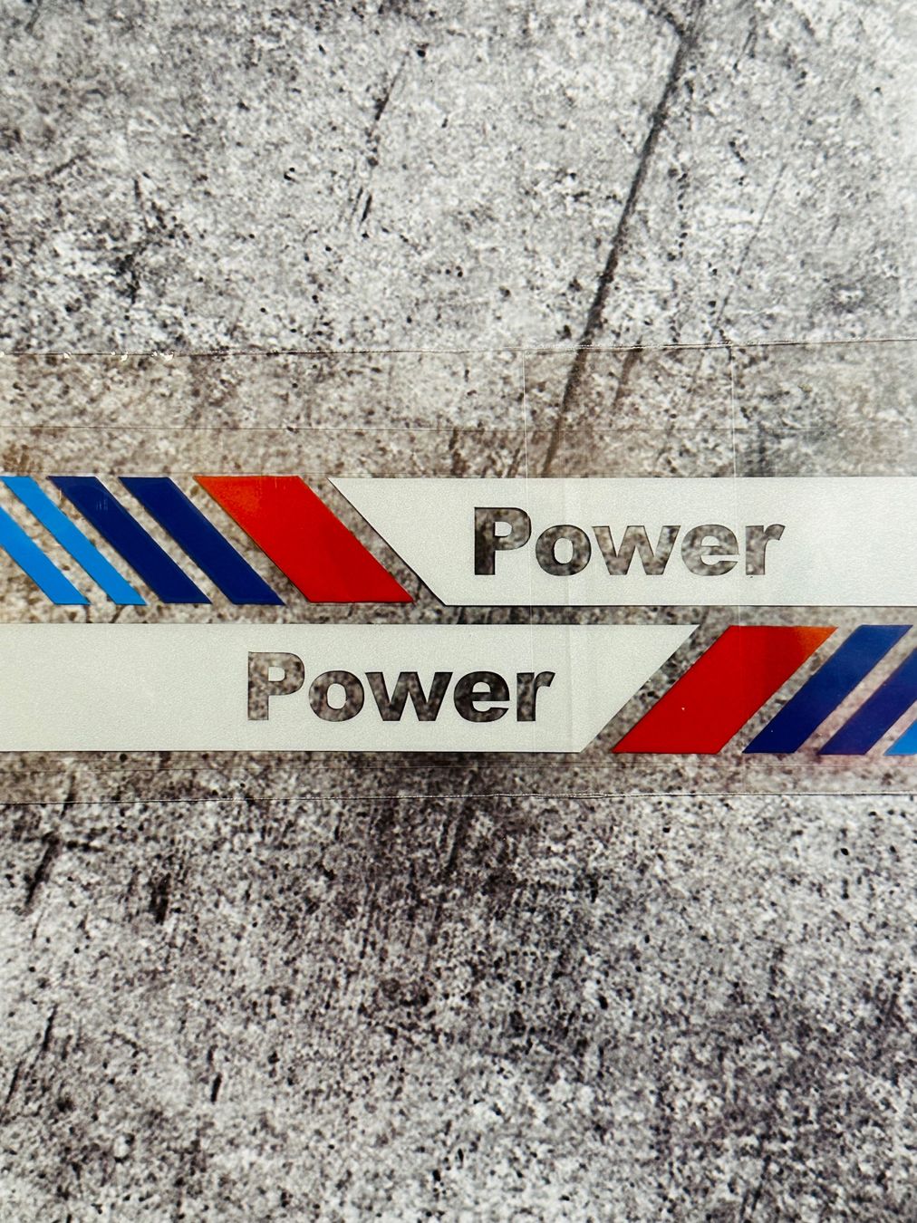 Aufkleber: BMW M Performance Kleber, in grauweiss 2er Set Neu – Neu und originalverpackt aus Balsthal von D.K.Autoteile8 1