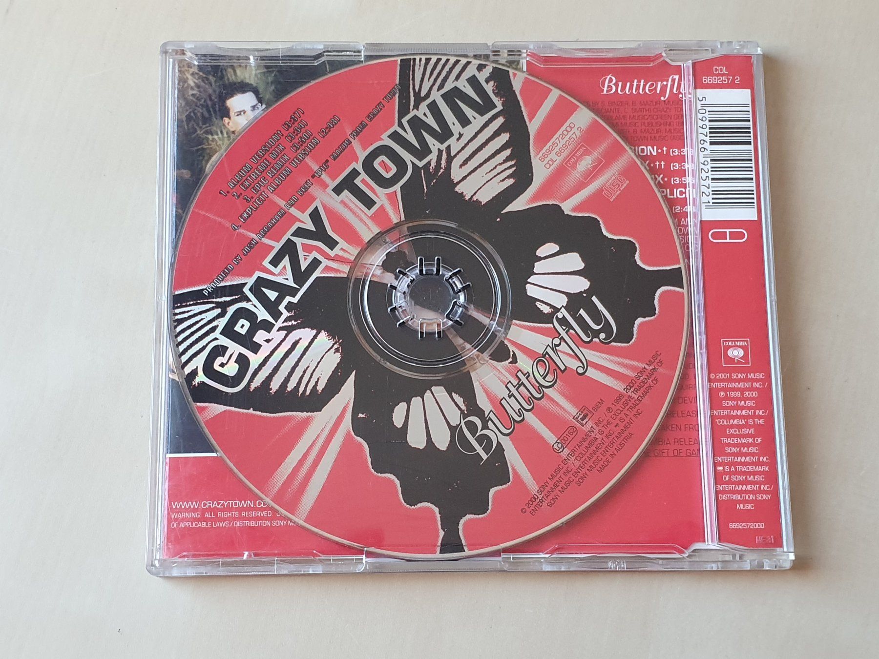 CDs: Crazy Town Butterfly – Gebraucht aus Stansstad von collectorsshop 1