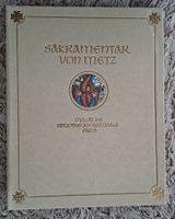 Sakramentar von Metz, Mappe,  2 Hefte, Bibliothek Paris