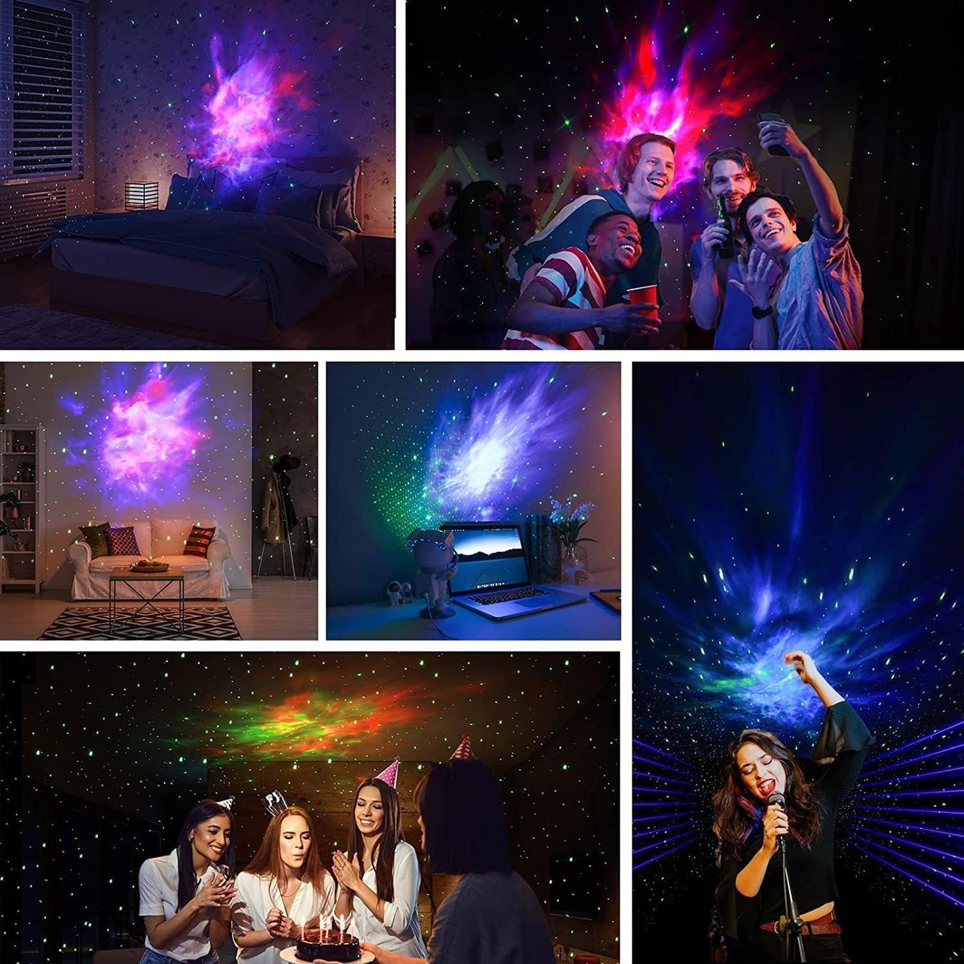 Lampade: LED-Sternenhimmel Projektor Astronaut – Nuovo e nell'imballaggio originale da Châtelaine venduto da topshop.switzerland 8