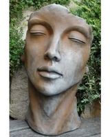 GESICHT FRAU STEINGUSS MIT ROSTEFFEKT KLEIN – VIDROFLOR