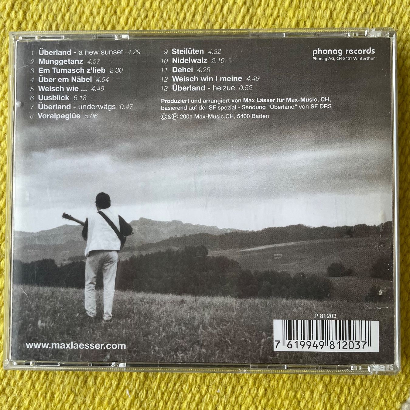 CDs: MAX LÄSSER-ÜBERLAND – Gebraucht aus Rorschacherberg von CD-Roli 1
