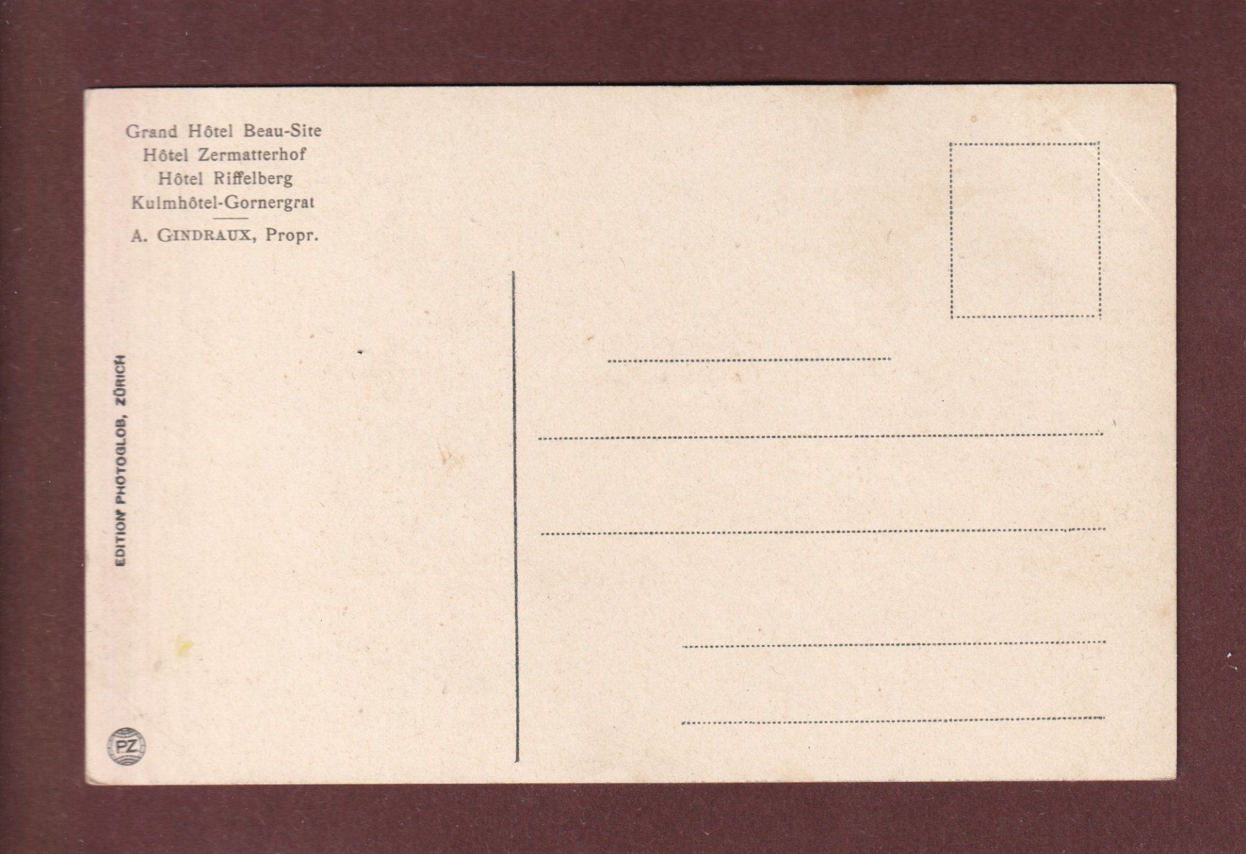 Cartoline postali: CERVIN / MATTERHORN – Usato da Pully venduto da nicecards-shop 1