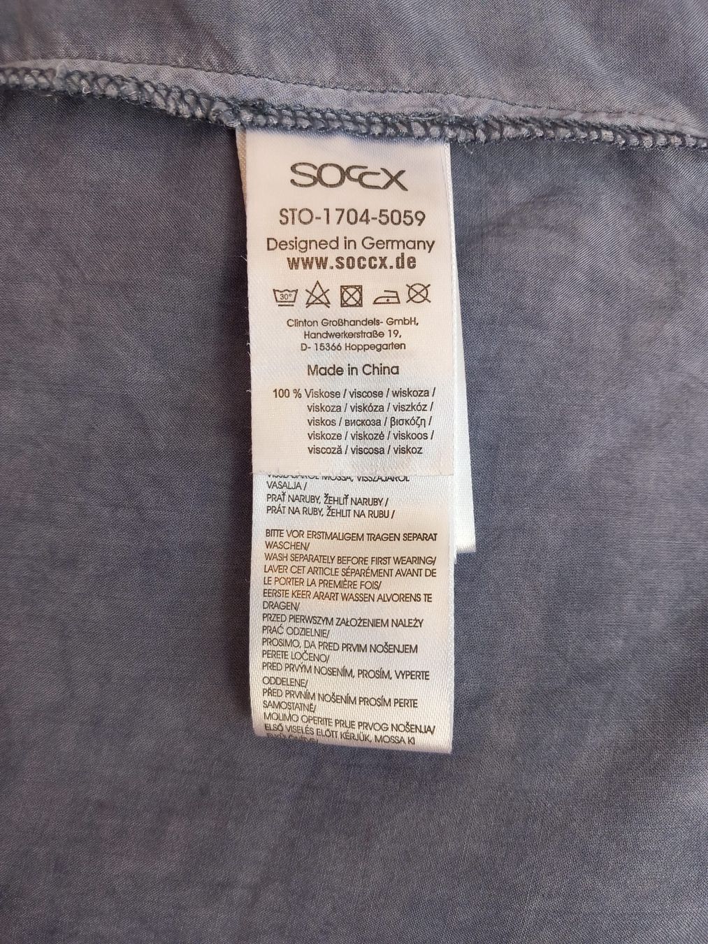 Soccx Camicette: Damen Bluse von SOCCX Bali Gr. 36 - S – Usato da Winterthur venduto da Jopf1 8