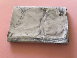 Douvet Bezug mit Jeans Optik Muster Baumwolle gebraucht