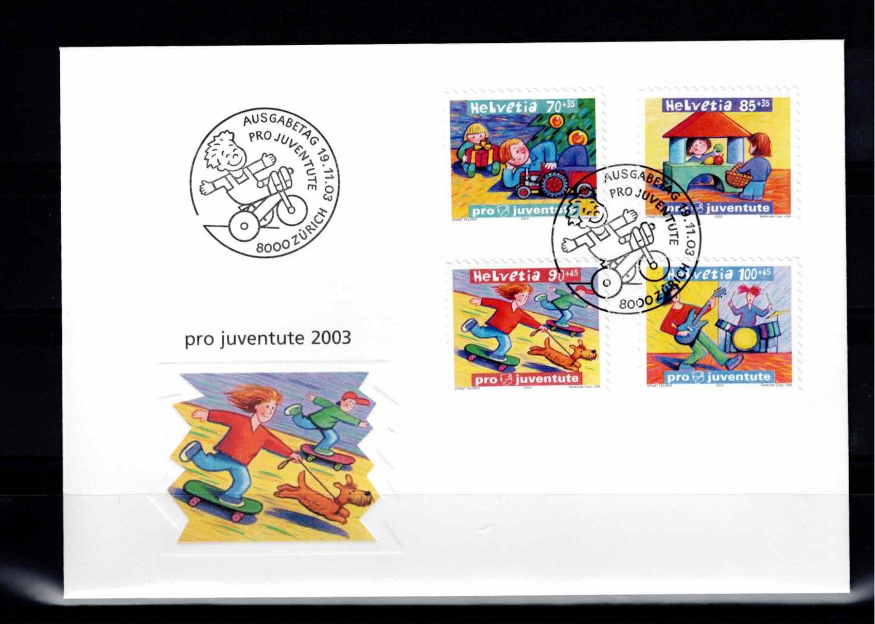 Tutti i francobolli: Pro Juventute  Satz 2003 – Usato da Koblenz venduto da Markenhimmel