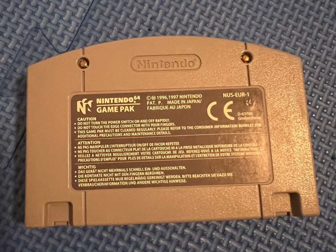 Nintendo Giochi: Lamborghini N64 Nintendo 64 EUR PAL – Usato da Gossau SG venduto da schlitzerdemon 1