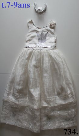 Costume Princesse / Prinzessin t. 7 - 9 ans