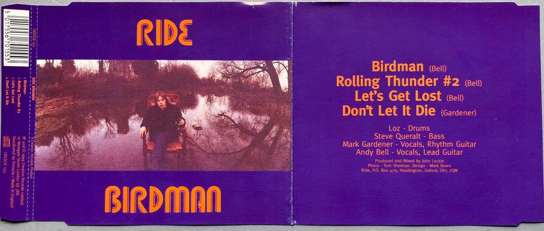 CD: RIDE - BIRDMAN – Usato da Poliez-Pittet venduto da Newtown-Records