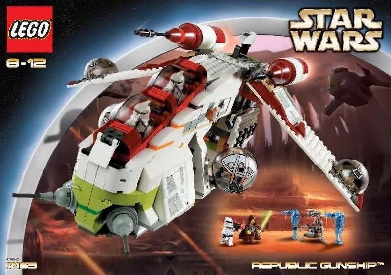 Aufkleber: Lego Star Wars 7163 Sticker Satz – Neu und originalverpackt aus Schwenden von Noppenwelt.ch 1