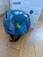 Uvex Viti Skihelm Set "blue puzzle" XS 46-50 wie neu!