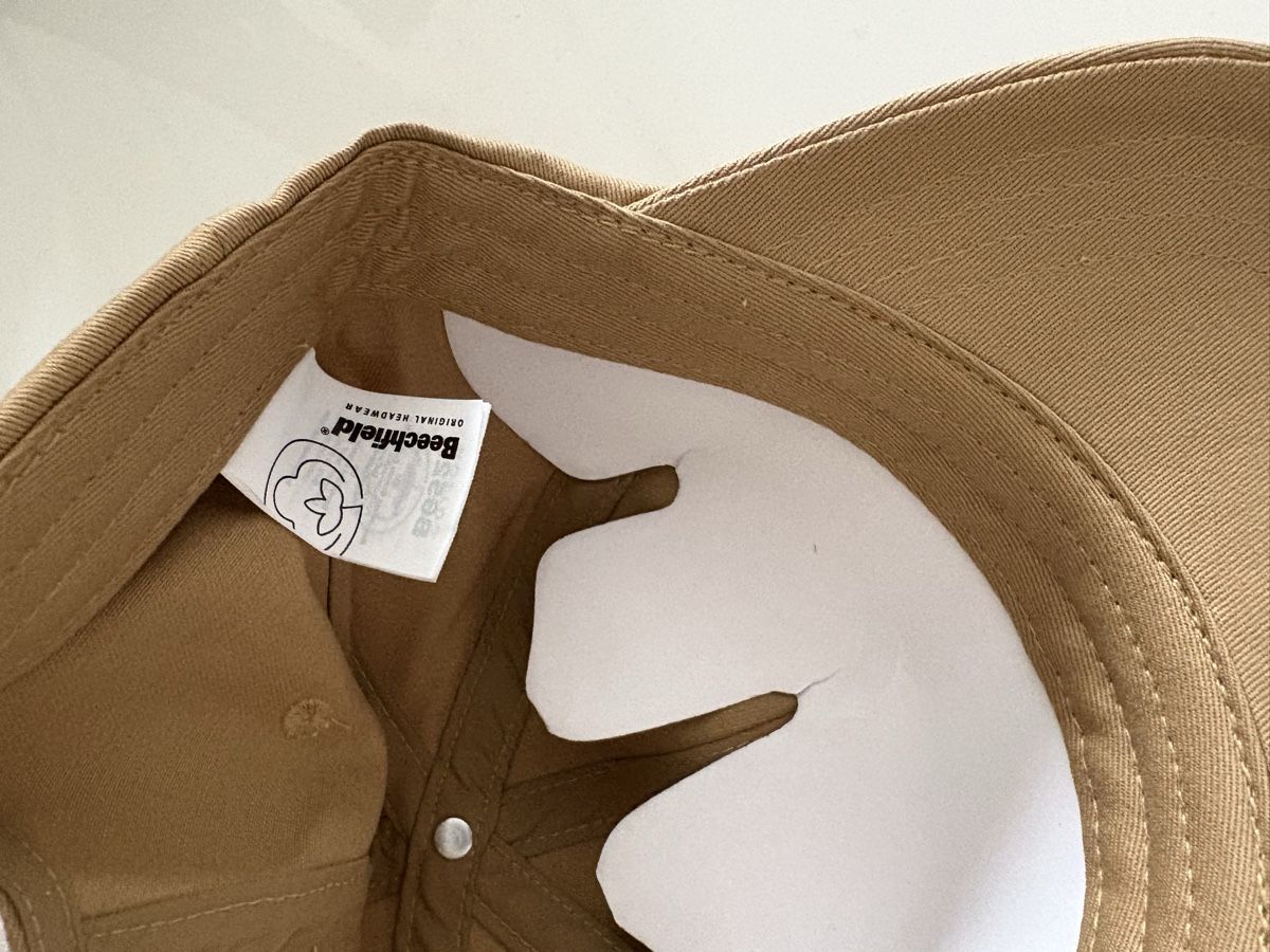 Copricapi, berretti & cappellini: Neues beiges Beechfield Cap – Nuovo e nell'imballaggio originale da Zürich venduto da janders 4