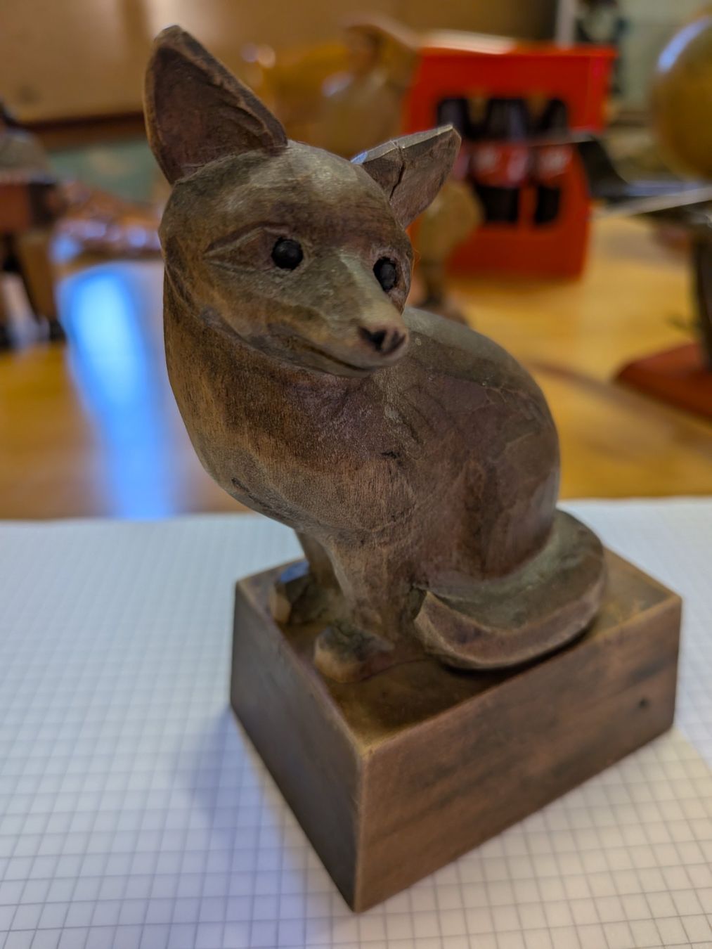Figurines: Brienz. Fuchs geschnitzt – D'occasion à Schönenwerd par kybi