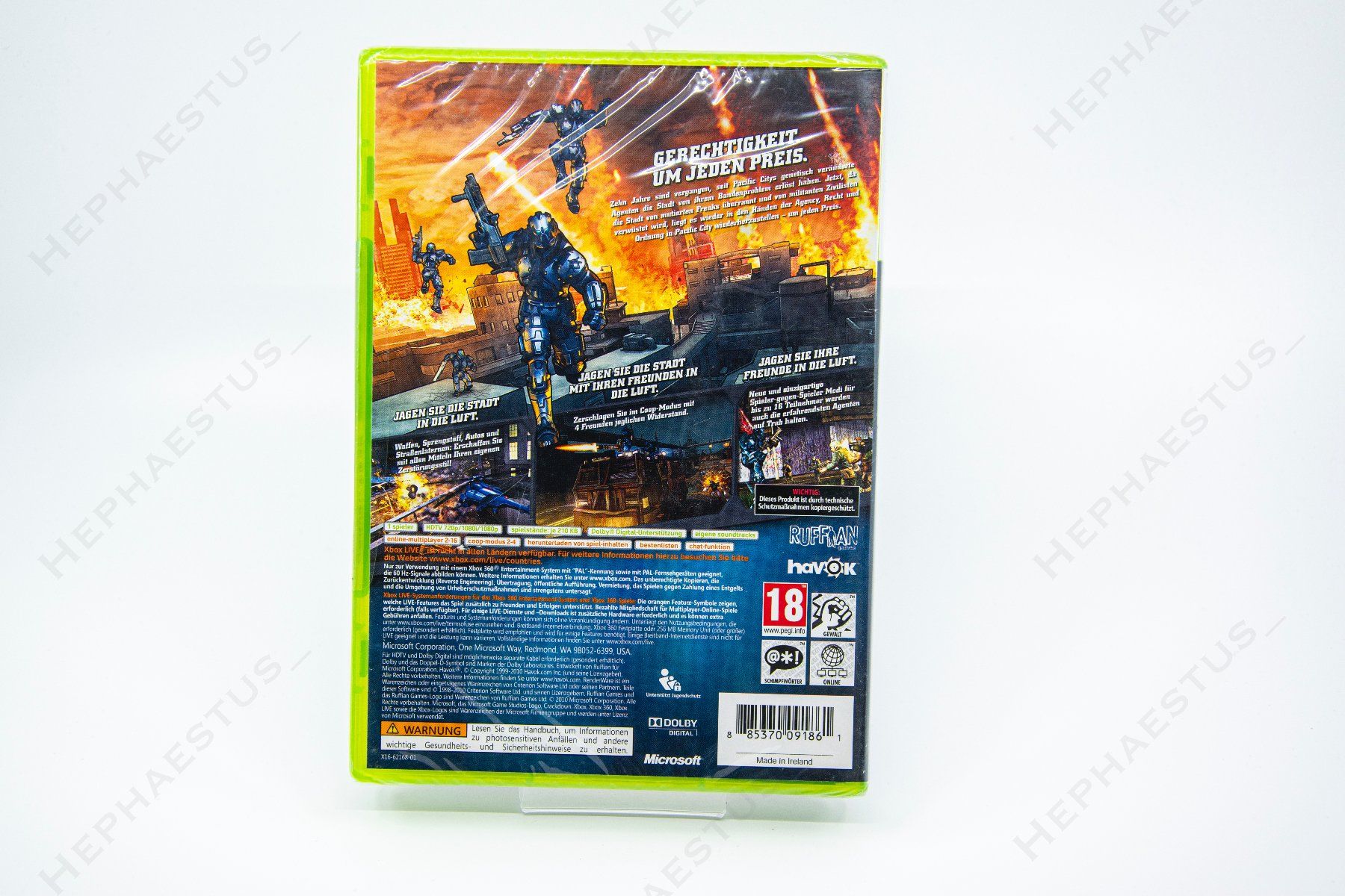 Microsoft Giochi: Crackdown 2 Xbox 360 NEU&OVP (sealed) – Nuovo e nell'imballaggio originale da Effretikon venduto da Hephaestus_ 1