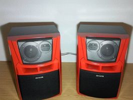 Zwei Lautsprecher AIWA SX-NSZ51