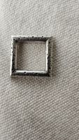 Quadratischer Ring  925 Silber