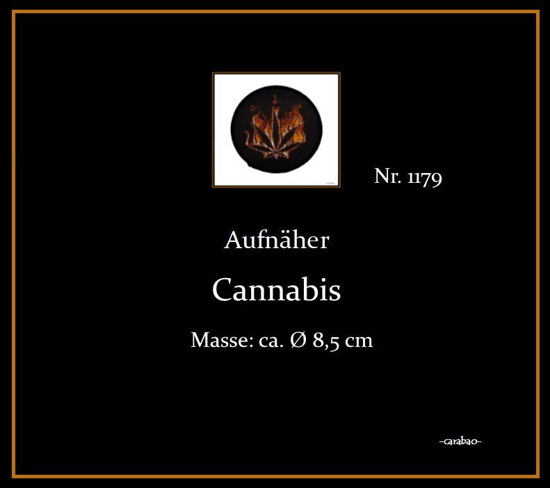 Toppe: Aufnäher Cannabis - Nr. 1179 – Nuovo (secondo la descrizione) da Winterthur venduto da --carabao-- 3