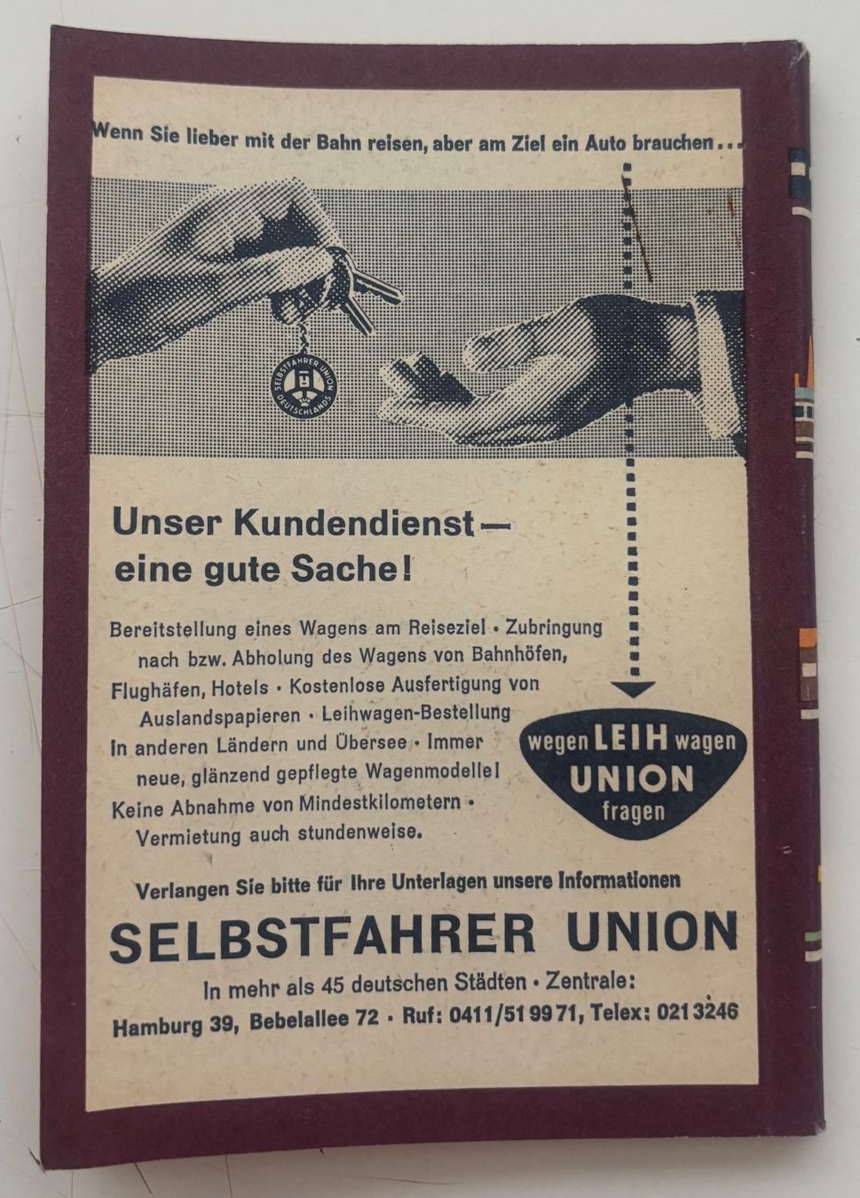 Bücher: DB Deutsche Bahn - Reisefernfahrplan Sommer 1961 – Gebraucht aus Neuchâtel von gefdeneuch 1