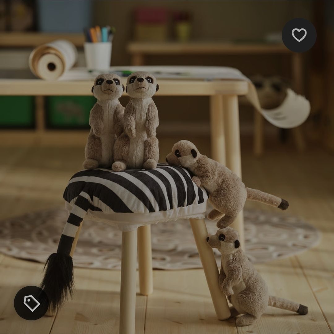 Ikea Sgabelli: Ikea Sandlöpare Hockerbezug 38cm – Nuovo e nell'imballaggio originale da Buchberg venduto da MaddieF 2