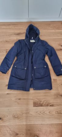 Casual by ellos: dunkelblauer Kapuzenparka Grösse 36/38