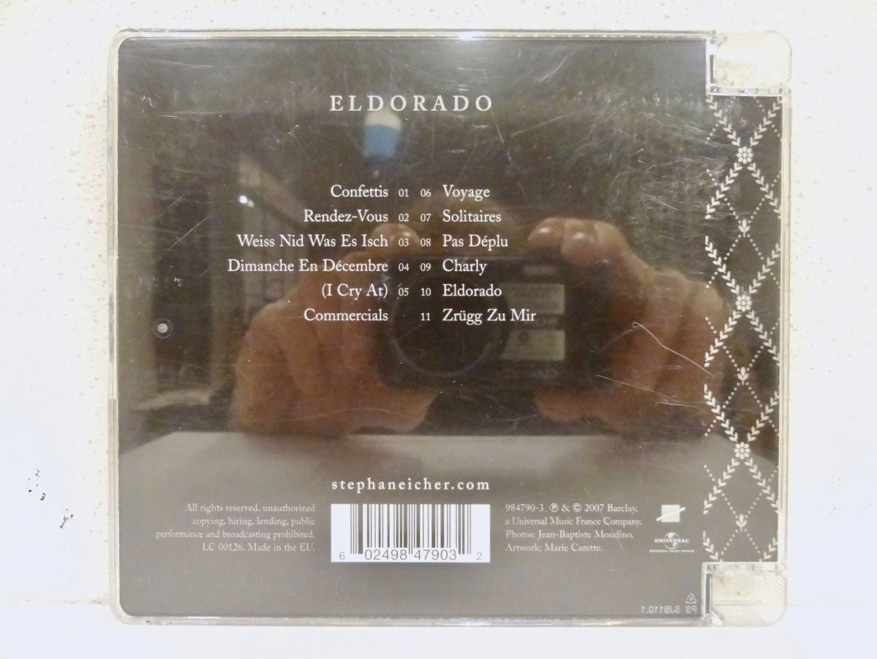 CDs: CD STEPHAN EICHER / ELDORADO – Neuf (Voir description) à Kerzers par djstarsky73 1