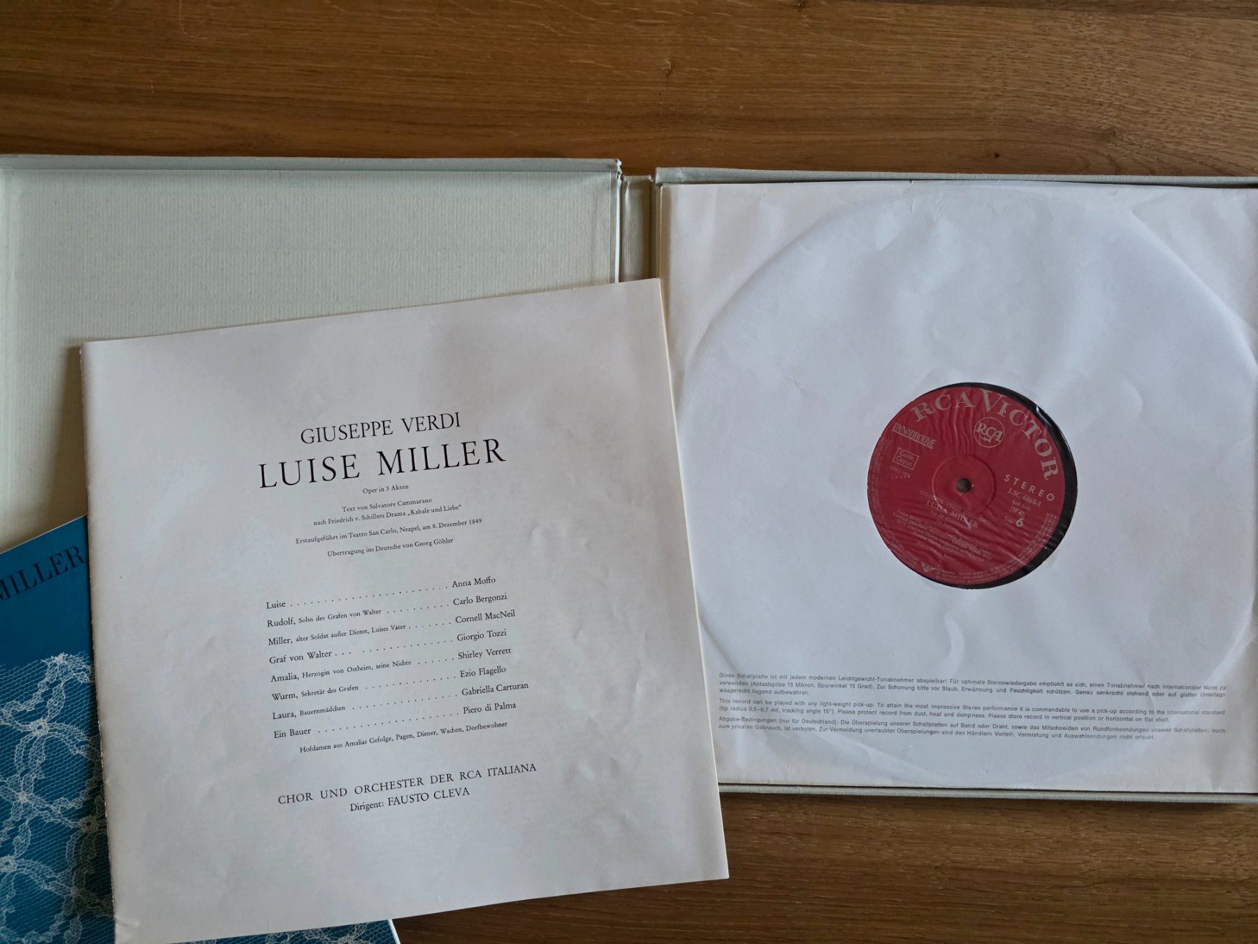 Dischi in vinile: LP Box Klassik Verdi Luisa Miller – Usato da Walterswil BE venduto da Lonitti 6