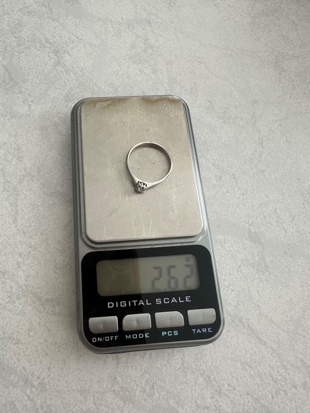 Anelli: Sehr schöner Weissgold Ring mit Brilliant – Usato da Luzern venduto da Topseller1000 1
