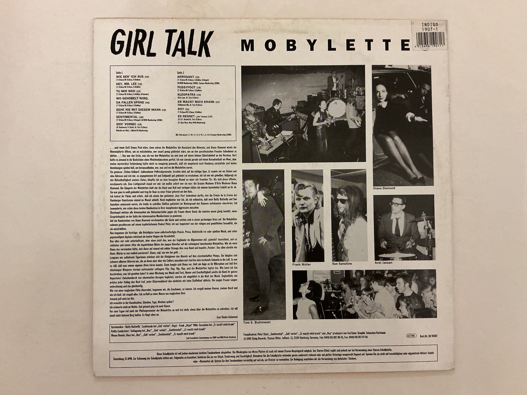 Dischi in vinile: Mobylettes LP - Girl Talk – Usato da Winterthur venduto da Tumko_7_Vinyl 1