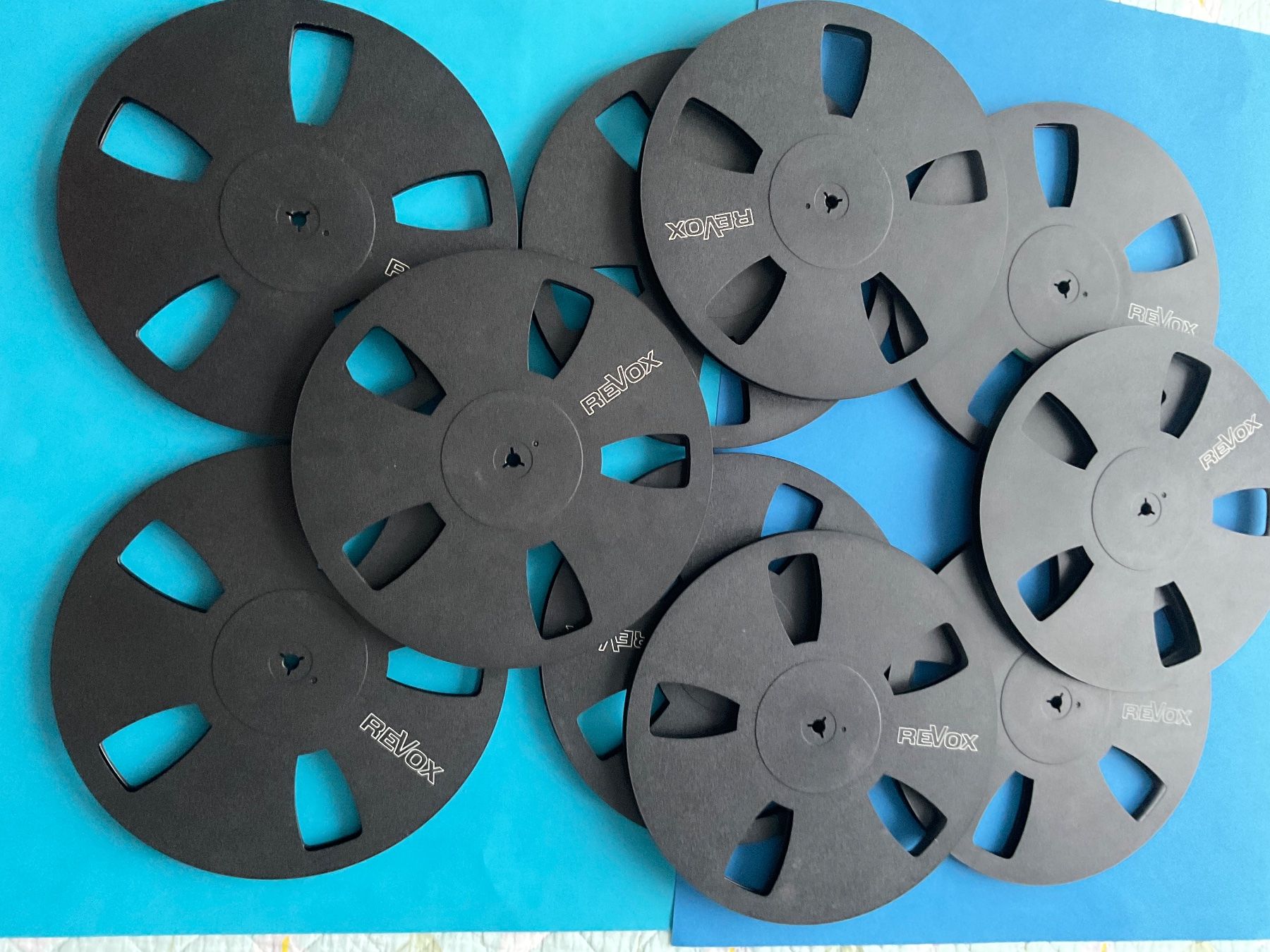 Revox Apparecchi a nastro: 10 ReVox Plastik Spulen – Usato da Langenthal venduto da RronJora 1