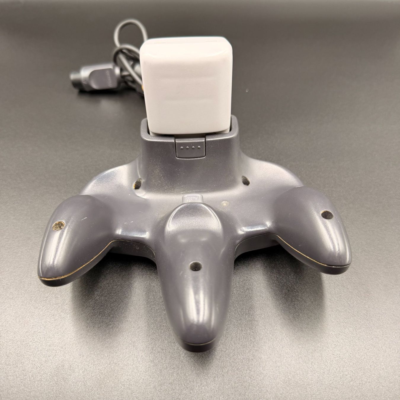 Nintendo Controller: Nintendo 64 Controller grau mit Gamester LMP Memory Pak – Usato da Düdingen venduto da Nerdworld 1