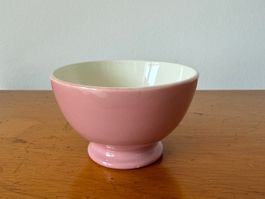 Vintage rosa Café au lait Bowl